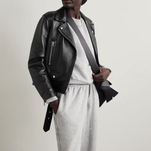 Acne Oversized Leather Jacket